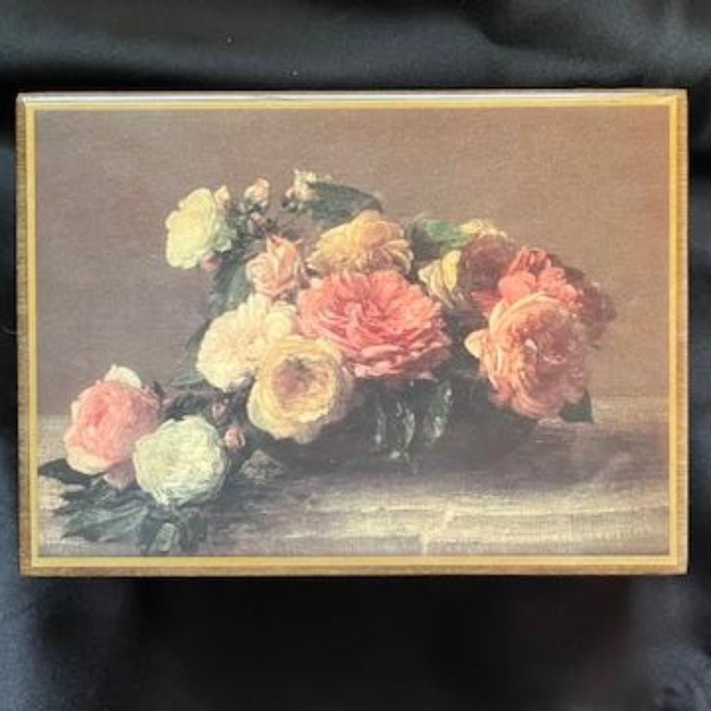 Mapsa Swiss Vintage Musical Jewelry Box Swiss Musical Movement